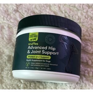 WUFFES Advanced Hip&Joint Support for Small Medium Dogs 60 Soft Chews Exp:03/27